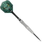 Tribal Weapon Toki Steel Tip Darts angled product image displaying the barrel profile, grip layout, and design features