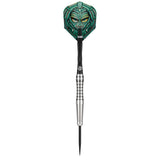 Tribal Weapon Toki Steel Tip Darts dynamic product image highlighting the full dart setup and barrel design