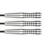 Tribal Weapon Toki Steel Tip Darts close up image showing detailed grip patterns, machining, coating, and precision craftsmanship