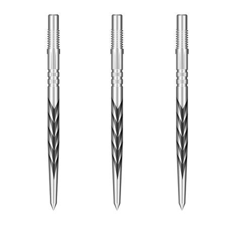 Image of the Shot Tribal Weapon Turbo Points Silver displayed for retail sale with product packaging
