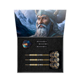 Viking Odin Steel Tip Darts packaging image showing the retail presentation box and Shot branding