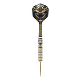 Viking Odin Steel Tip Darts dynamic product image highlighting the full dart setup and barrel design