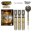 Viking Odin Steel Tip Darts main product image showing the darts, packaging, flights, shafts, and included accessories