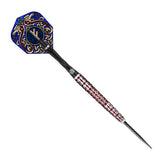 Viking Rannsaka Steel Tip Darts angled product image displaying the barrel profile, grip layout, and design features