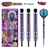 Viking Shield Maiden Steel Tip Darts main product image showing the darts, packaging, flights, shafts, and included accessories