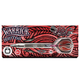 Warrior Hautoa Steel Tip Darts packaging exterior image showing the outer box artwork, branding, and presentation design