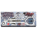 Warrior Tipu Steel Tip Darts packaging exterior image showing the outer box artwork, branding, and presentation design