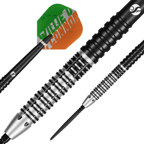 Shot Pro Series Willie O'Connor Magpie Turbo Point 90% Tungsten Steel Tip Darts