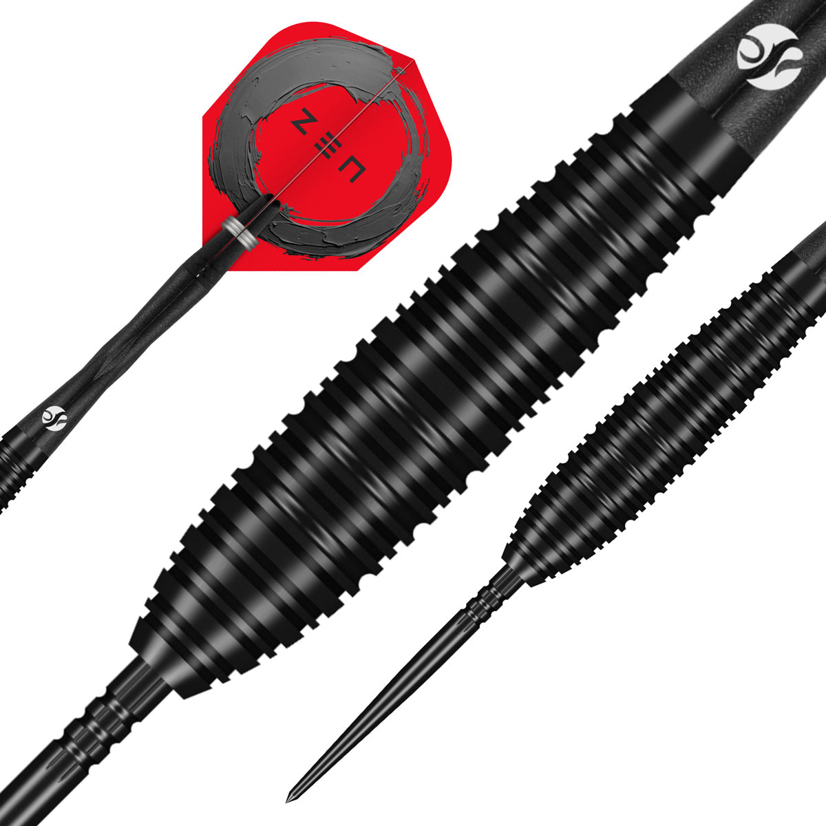 Bダッシュ Shot Zen Bomber Turbo Point 90% Tungsten Steel Tip Darts – Double