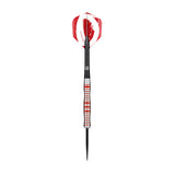 Zen Enso Steel Tip Darts angled product image displaying the barrel profile, grip layout, and design features