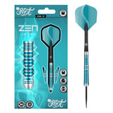Zen Jutsu V2 Steel Tip Darts packaging exterior image showing the outer box artwork, branding, and presentation design