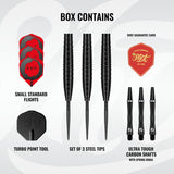 Shot Zen Missile Turbo Point 90% Tungsten Steel Tip Darts