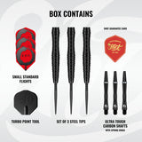 Shot Zen Scallop Turbo Point 90% Tungsten Steel Tip Darts