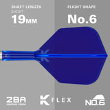 975 Ultra Marine 10 darts flight and shaft specifications image displaying the included setup configuration