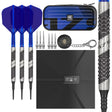 975 Ultra Marine 10 Soft Tip Darts main product image showing the darts, packaging, flights, shafts, and included accessories