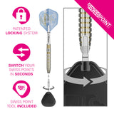 Target Adrian Lewis Showdown Swiss Point 95% Tungsten Steel Tip Darts