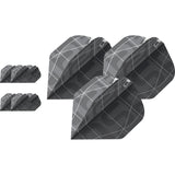 Aspinall x Echo Pro Ultra Dart Flights x 3 Sets by Target image highlighting the compatible Target Aspinall x Echo dart range.
