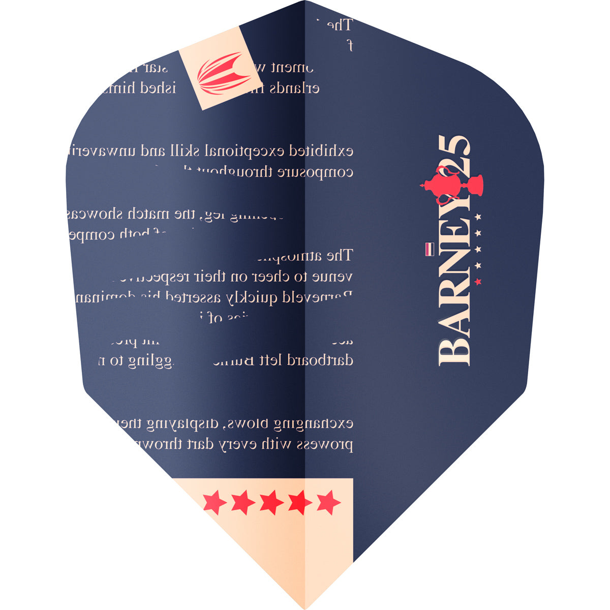 Barney 25 3 Sets Pro.Ultra No6 Dart Flights by Target main product image on a white background.
