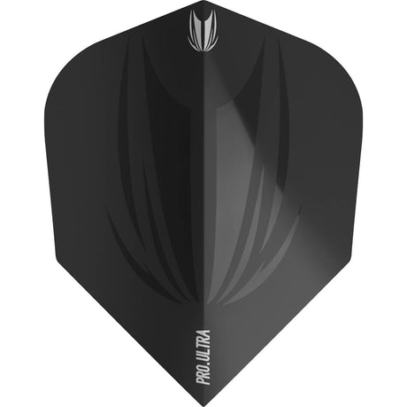 Id Pro.Ultra Black No6 Flight Dart Flights by Target main product image on a white background.