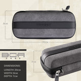 Target BOA Case Grey dimensions image showing product measurements and storage capacity