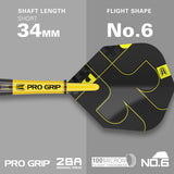 Bolide Void 01 SP Steel Tip Darts showing the included flight shape and shaft setup supplied with the darts