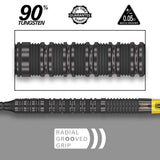 Bolide Void 10 barrel specifications image displaying the grip profile
