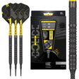 Bolide Void 10 Soft Tip Darts main product image showing the darts, packaging, flights, shafts, and included accessories