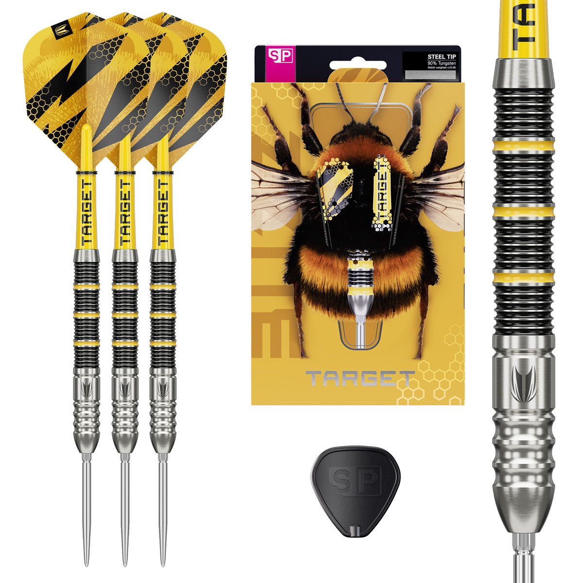 Target Buzz 02 Swiss Point 90% Tungsten Steel Tip Darts