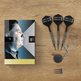 Chris Dobey 95K darts lifestyle image featuring a premium electronic darts setup and modern playing environment