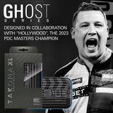 Target Chris Dobey Takoma Ghost XL Dart Case outer box image showing the retail packaging and branding