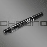 Chrono Titanium Dart Stems Shafts angled image displaying the overall shaft profile and design