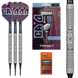 Cryo 12 Soft Tip Darts main product image showing the darts, packaging, flights, shafts, and included accessories