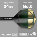 Cult Envy 01 darts flight and shaft specifications image displaying the included setup configuration