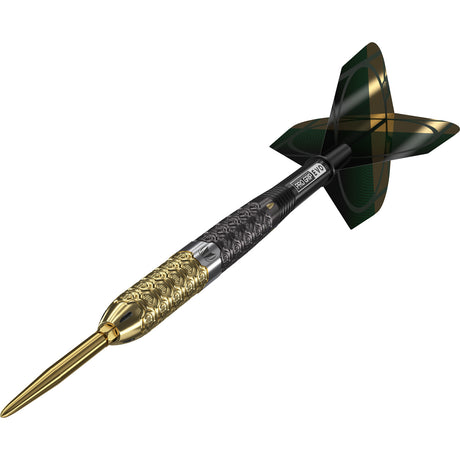 Cult Envy 03 Steel Tip Darts close up image highlighting the barrel grip texture and precision machining detail