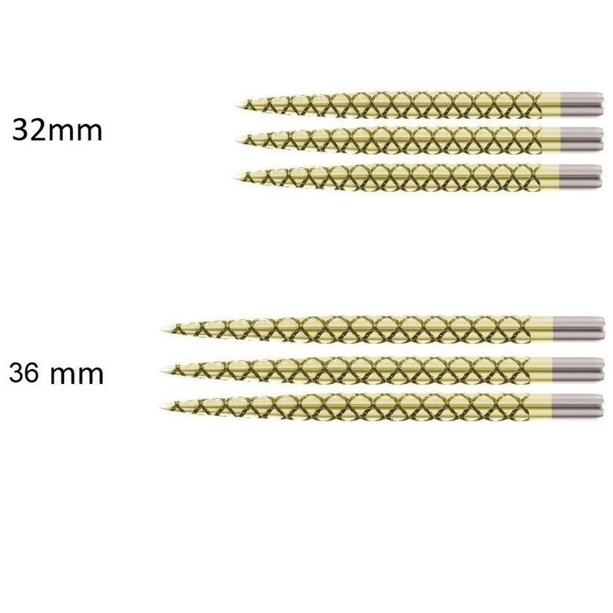 Target Diamond Cut Gold Golden Replacement Dart Points main product image showing the dart points