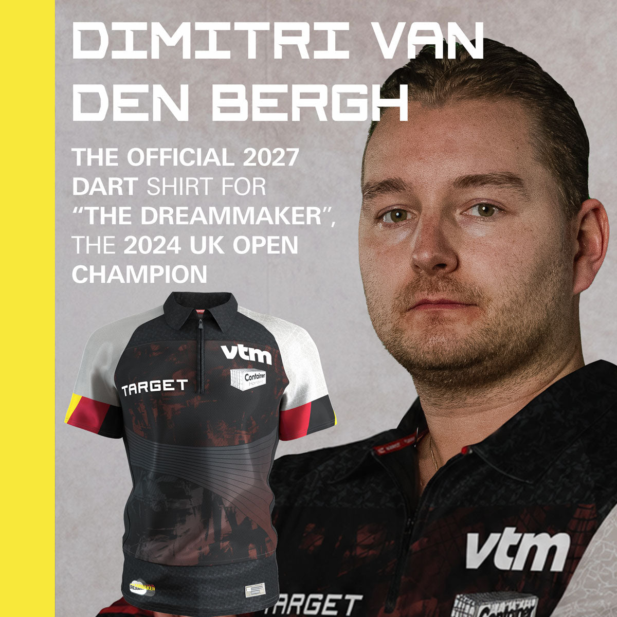Target Dimitri Van den Bergh 2027 Playing Shirt