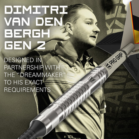 Dimitri Van den Bergh G2 player branding image featuring signature styling and premium Target performance design