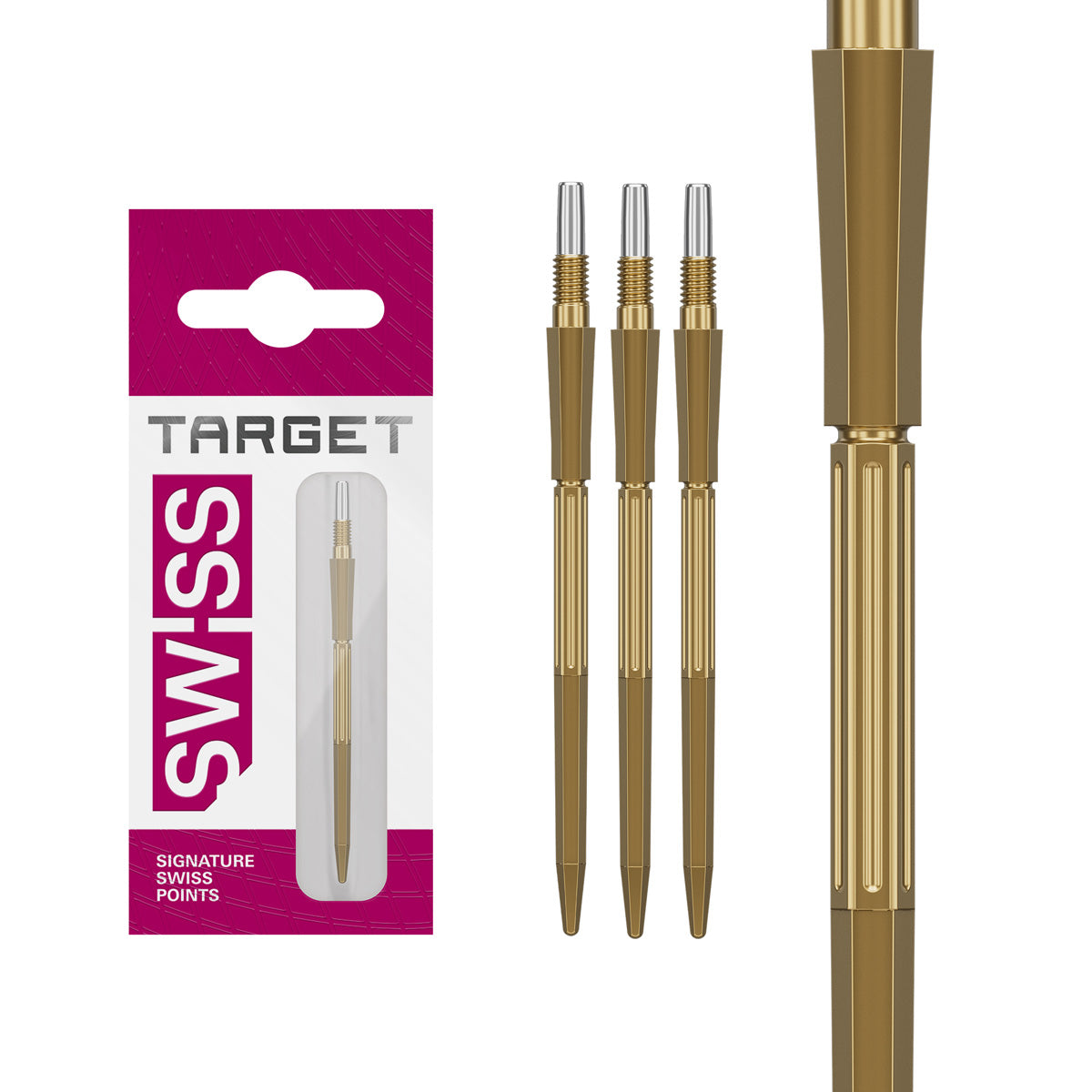 Target Elysian Archetype 43 Swiss Points Gold main product image showing the Swiss Points