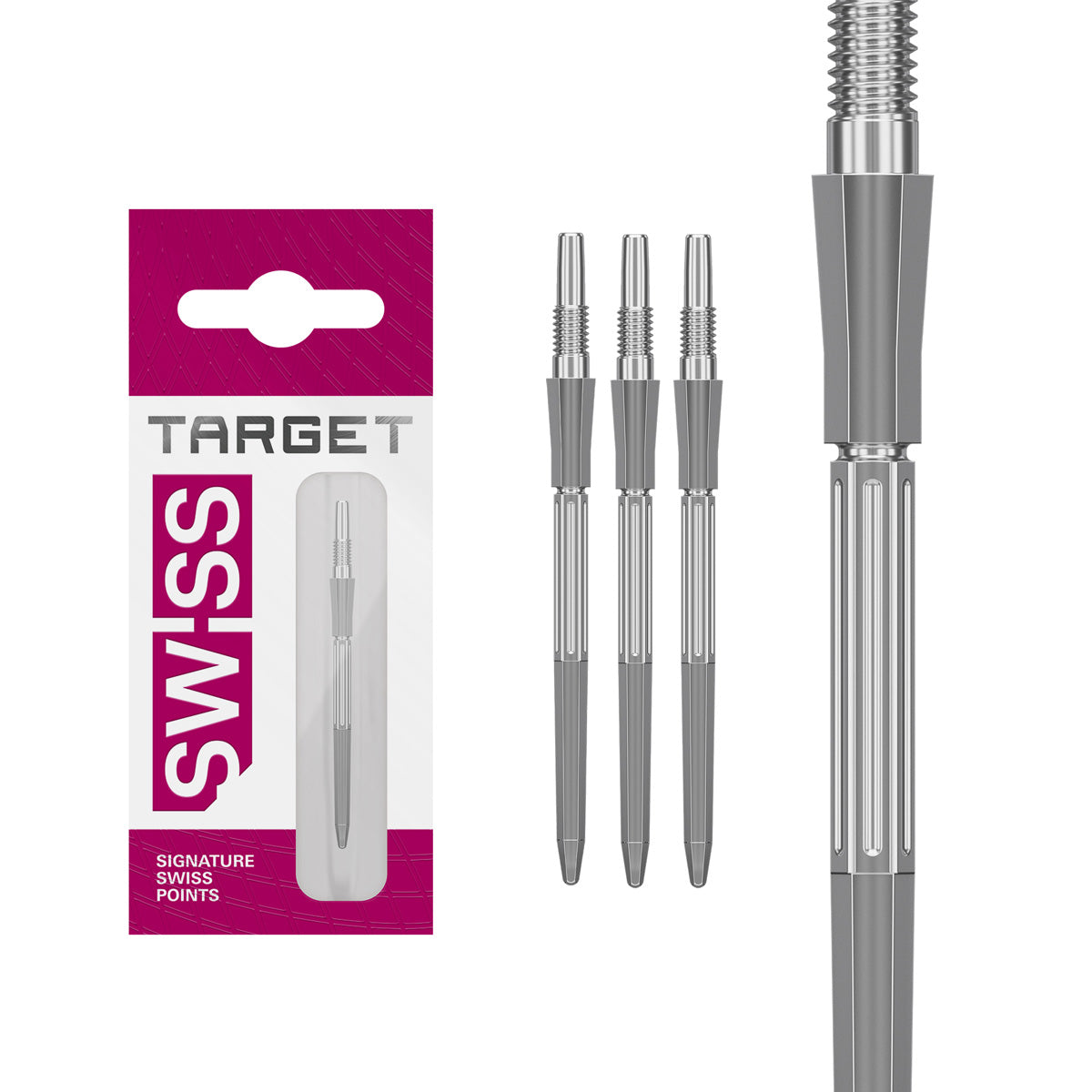 Target Elysian Archetype 43 Swiss Points Silver main product image showing the Swiss Points