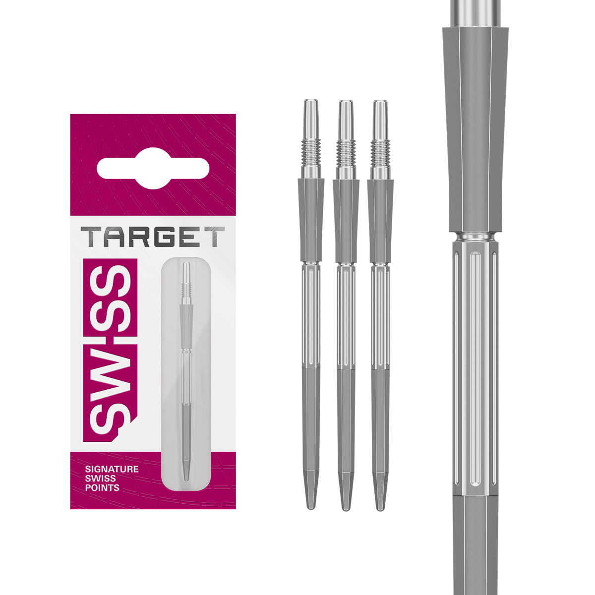 Target Elysian Archetype 43 Swiss Points Silver main product image showing the Swiss Points