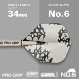 EXO 10 darts flight and shaft specifications image displaying the included setup configuration