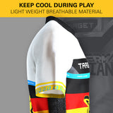 Target Gabriel Clemens 2025 Playing Shirt side profile image showing the fit, cut, and design details