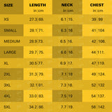 Target Gabriel Clemens 2025 Playing Shirt sizing guide image showing available measurements and fit information