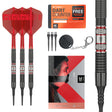 Gabriel Clemens 95K Soft Tip Darts main product image showing the darts, packaging, flights, shafts, and included accessories
