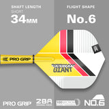 Gabriel Clemens G2 darts flight and shaft specifications image displaying the included setup configuration