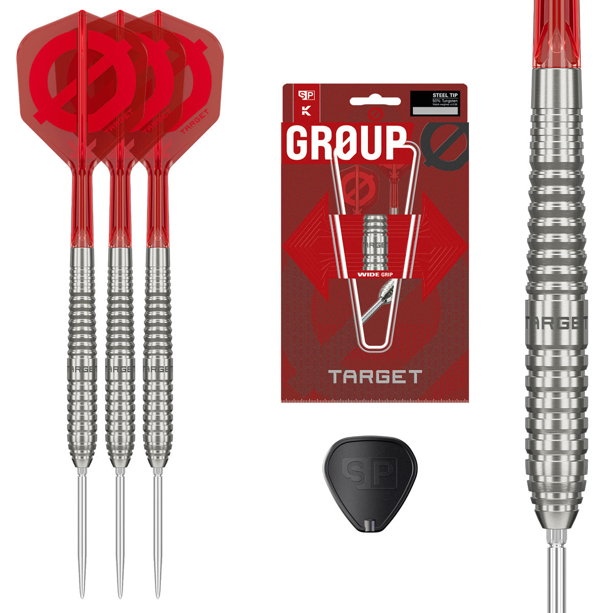 Target Group O 01 Swiss Point 50% Tungsten Steel Tip Darts