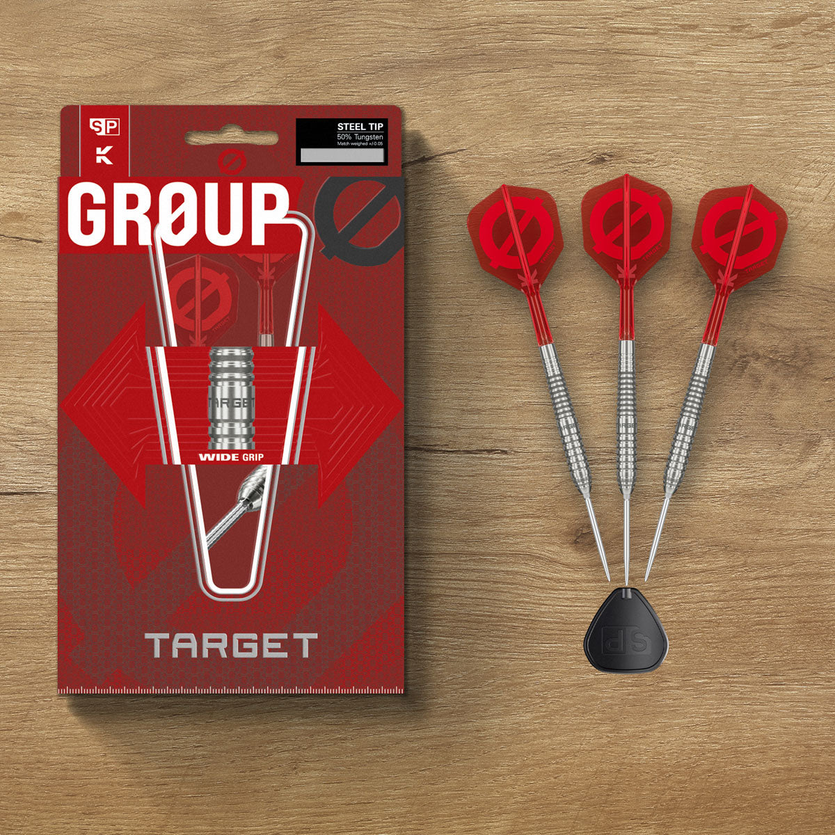 Target Group O 01 Swiss Point 50% Tungsten Steel Tip Darts