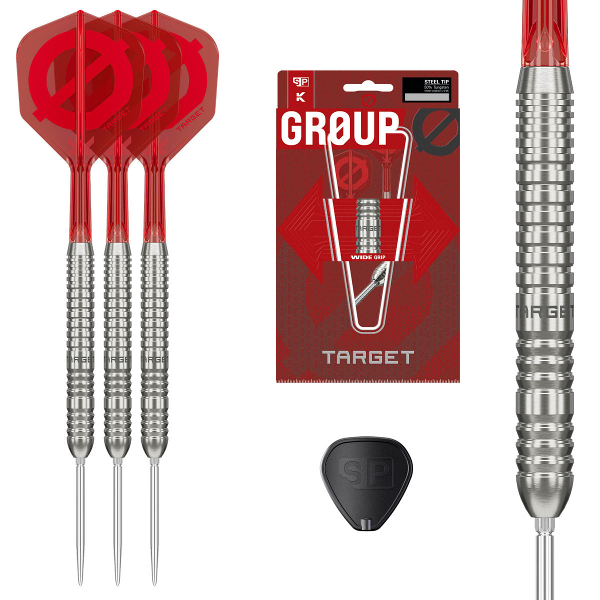 Target Group O 03 Swiss Point 50% Tungsten Steel Tip Darts