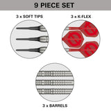 Target Group O 12 50% Tungsten Soft Tip Darts