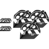 Hollywood Action Pro Ultra Dart Flights x 3 Sets by Target image highlighting the compatible Target Hollywood Action dart range.
